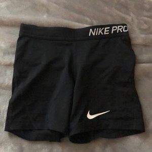 black nike pros